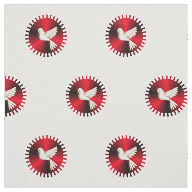 Holy Spirit Dove Fabric (Swatch)