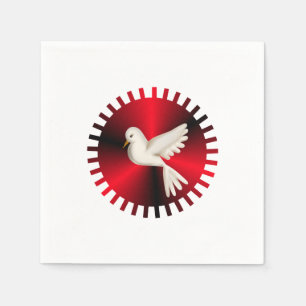 Holy Spirit Dove Napkin