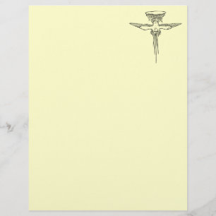 Holy Spirit Dove Recycled Letterhead Paper 1