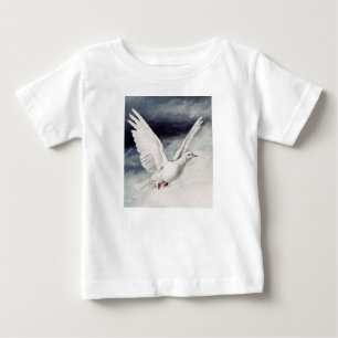 Holy Spirit Dove Religious Confirmation and Peace  Baby T-Shirt