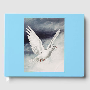 Holy Spirit Dove Religious Confirmation and Peace  Guest Book