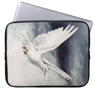 Holy Spirit Dove Religious Confirmation and Peace  Laptop Sleeve