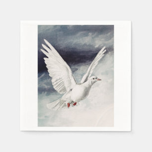 Holy Spirit Dove Religious Confirmation and Peace  Napkin