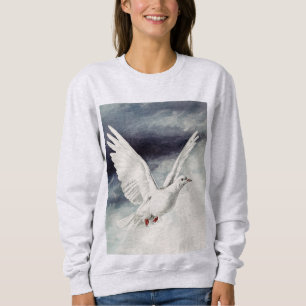 Holy Spirit Dove Religious Confirmation and Peace  Sweatshirt