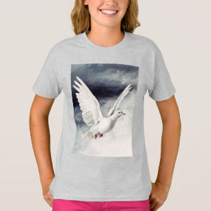 Holy Spirit Dove Religious Confirmation and Peace  T-Shirt