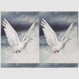 Holy Spirit Dove Religious Confirmation and Peace  Tissue Paper