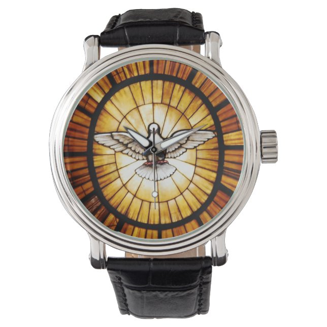 Holy Spirit Dove Vatican Wrist Watch (Front)