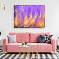 Holy Spirit Fire Christian Prophetic Abstract Art 