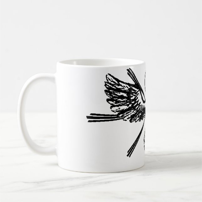 Holy Spirit in form of dove Coffee Mug (Left)