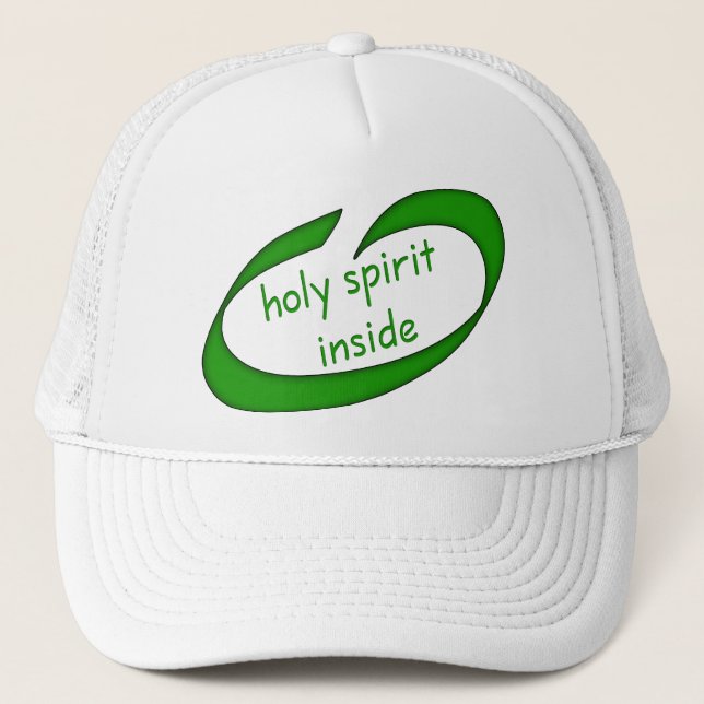 Holy Spirit Inside Christian Trucker Hat (Front)
