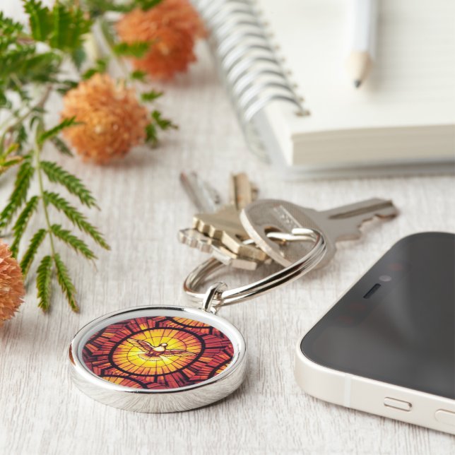 HOLY SPIRIT KEY RING (Side)