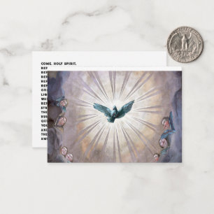 Holy Spirit Prayer Card