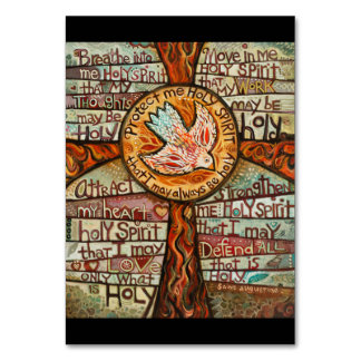 Holy Spirit Prayer Card