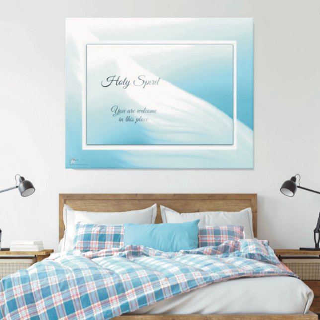 Holy Spirit You Are Welcome Canvas Print (Creator Uploaded)