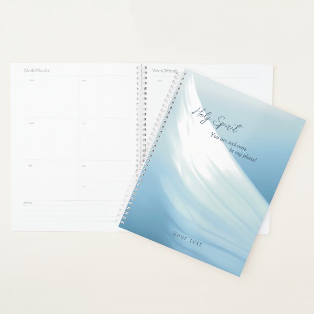 Holy Spirit You Are Welcome in my Planner (Display)