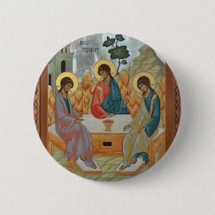 Holy Trinity 6 Cm Round Badge