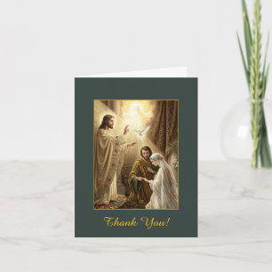Holy Trinity and the Sacrament of Marriage Thank You Card