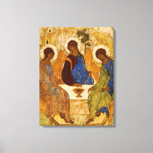 Holy Trinity by Andrey Rublev Canvas Print