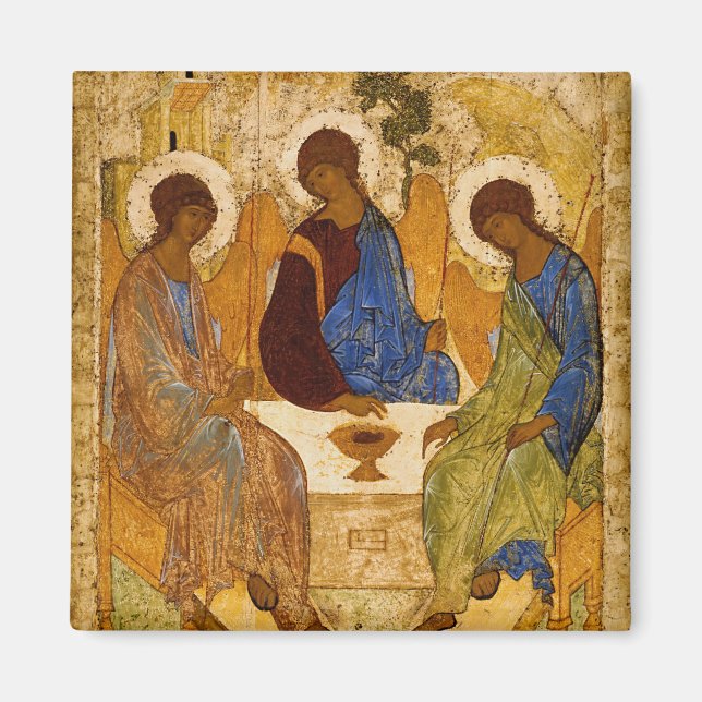 Holy Trinity by Andrey Rublev Magnet (Front)
