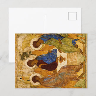 Holy Trinity by Andrey Rublev Postcard