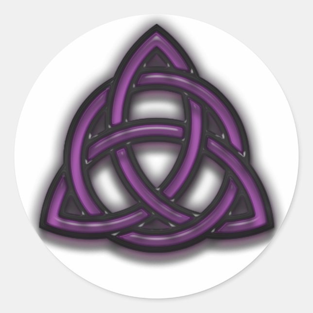 Holy Trinity Classic Round Sticker (Front)