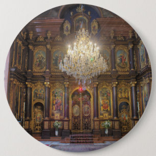 Holy Trinity Greek Orthodox Church 6 Cm Round Badge