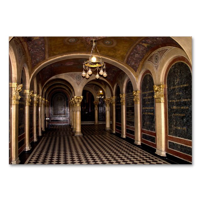 Holy Trinity Greek Orthodox Church Table Number (Front)