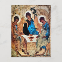 Holy Trinity Icon by Andrei Rublev