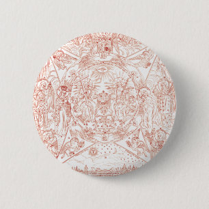 Holy Trinity in Glory 6 Cm Round Badge