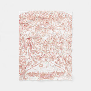 Holy Trinity in Glory Fleece Blanket
