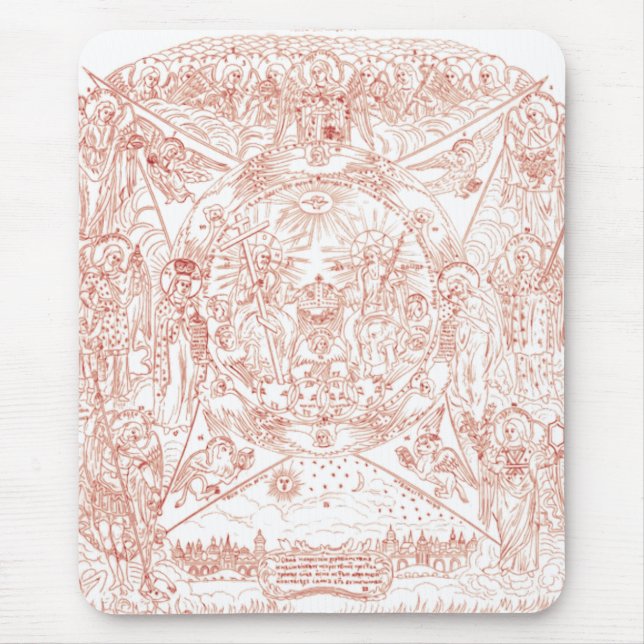 Holy Trinity in Glory Mouse Mat (Front)
