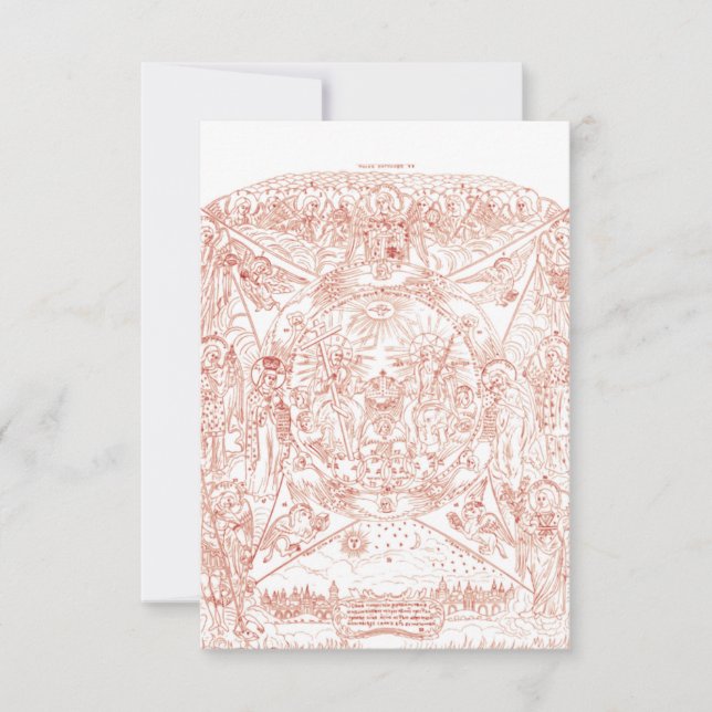 Holy Trinity in Glory Thank You Card (Front)