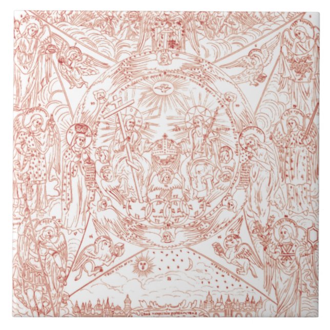 Holy Trinity in Glory Tile (Front)