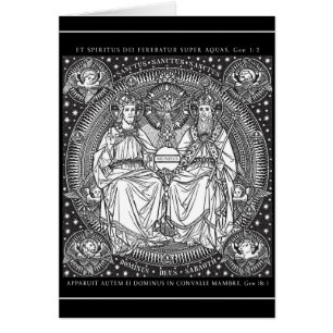 Holy Trinity Latin Gloria Patri Art
