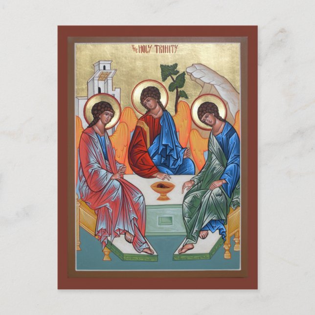 Holy Trinity Prayer Card (Front)