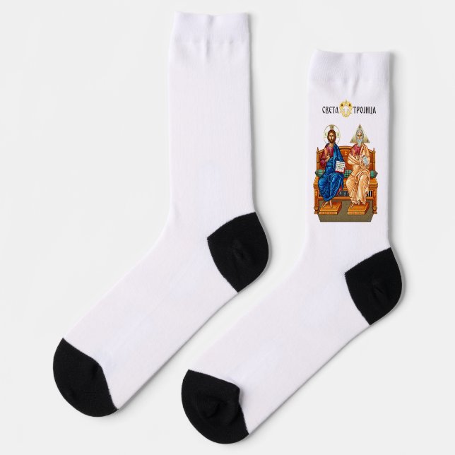 Holy Trinity, Sveta Trojica Socks (Left)