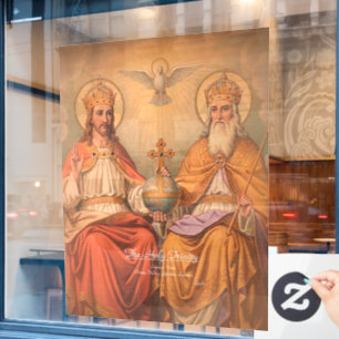 Holy Trinity Window Cling
