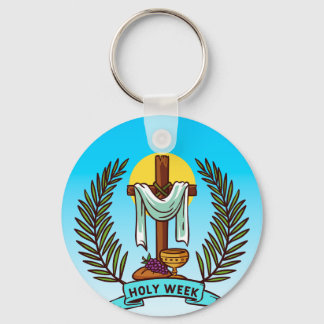 Holy Week Key Ring