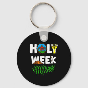 Holy Week Palm Sunday Maundy Thursday Good Friday Key Ring