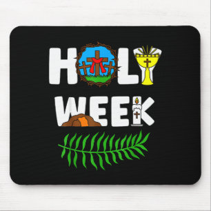 Holy Week Palm Sunday Maundy Thursday Good Friday Mouse Mat