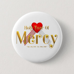Holy Year of Mercy 6 Cm Round Badge
