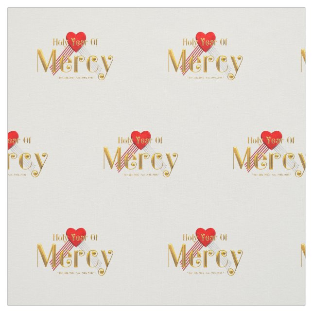 Holy Year of Mercy Fabric (Swatch)