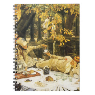 Holyday, the Picnic by James Tissot, Victorian Art Notebook