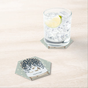 holydays_1_a bright Christmas_1 Paper Coaster