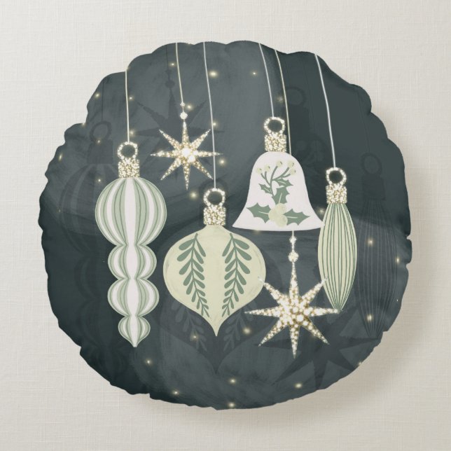 holydays_3_jingle bell round cushion (Front)