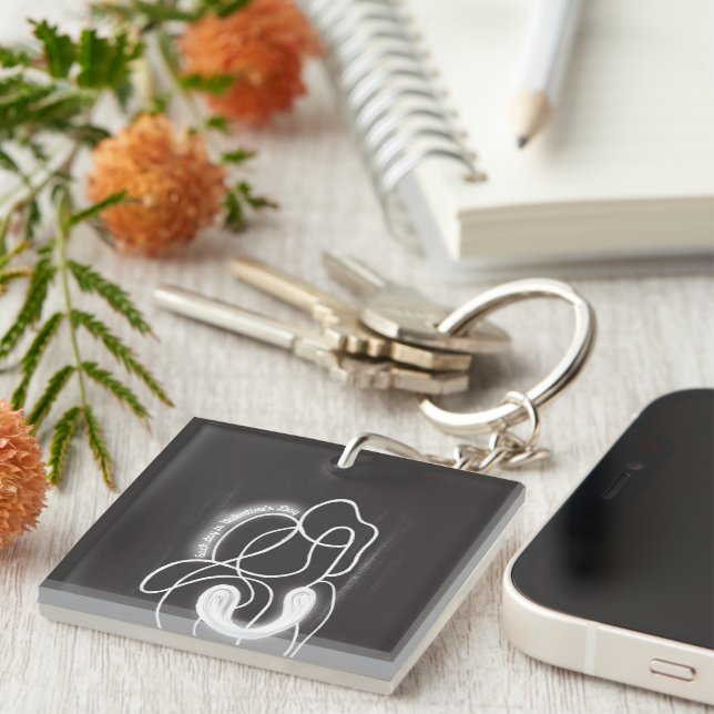 holydays_4_sweet valentine acrylic key ring (Front Right)