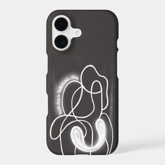 holydays_4_sweet valentine iPhone case (Back)