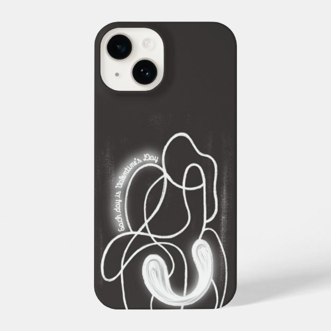 holydays_4_sweet valentine iPhone case (Back)