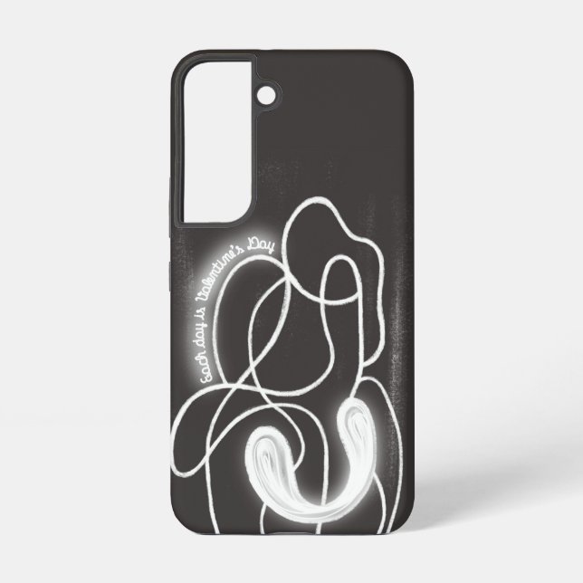 holydays_4_sweet valentine samsung galaxy s22 case (Back)