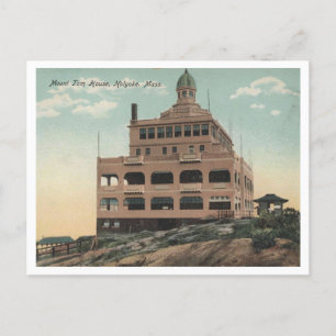 Holyoke MA, Mount Tom House, 1905  Postcard